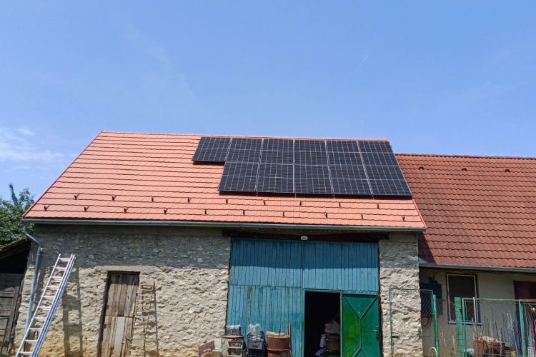 Dudar - 11 db Canadian Solar CS6L-455MS Napelem / Fronius Symo GEN24 5.0 Plus Inverter / BYD Battery HVS 10.2 Akkumulátor