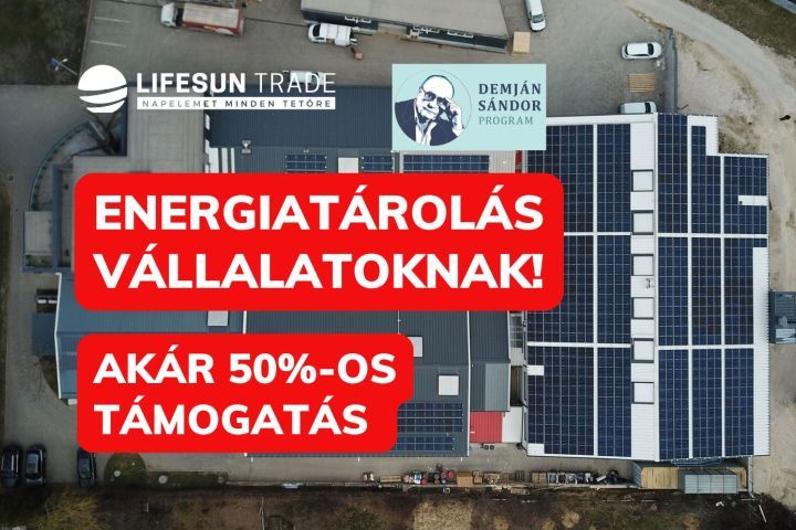 Az energiatárolás előnyei vállalkozások számára