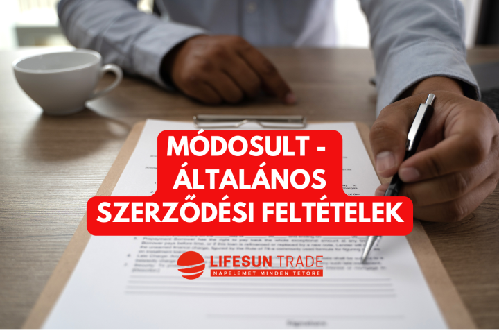 FONTOS - MÓDOSULT ÁSZF