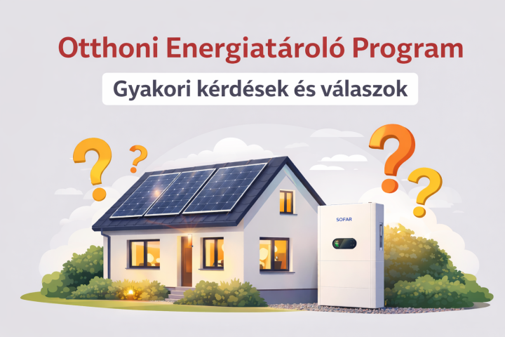 Otthoni Energiatároló Program: a leggyakoribb kérdések tisztázva